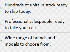 Used Forklifts Wisconsin - Large Selection of Brands for various types of Equipment